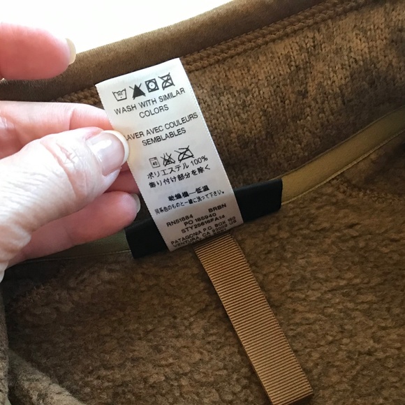 PATAGONIA BROWN BEAR 1/4-ZIP BETTER SWEATER - Picture 6 of 15